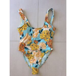 The Bikini Lab One Piece Swimsuit Multicolor Floral Swimwear